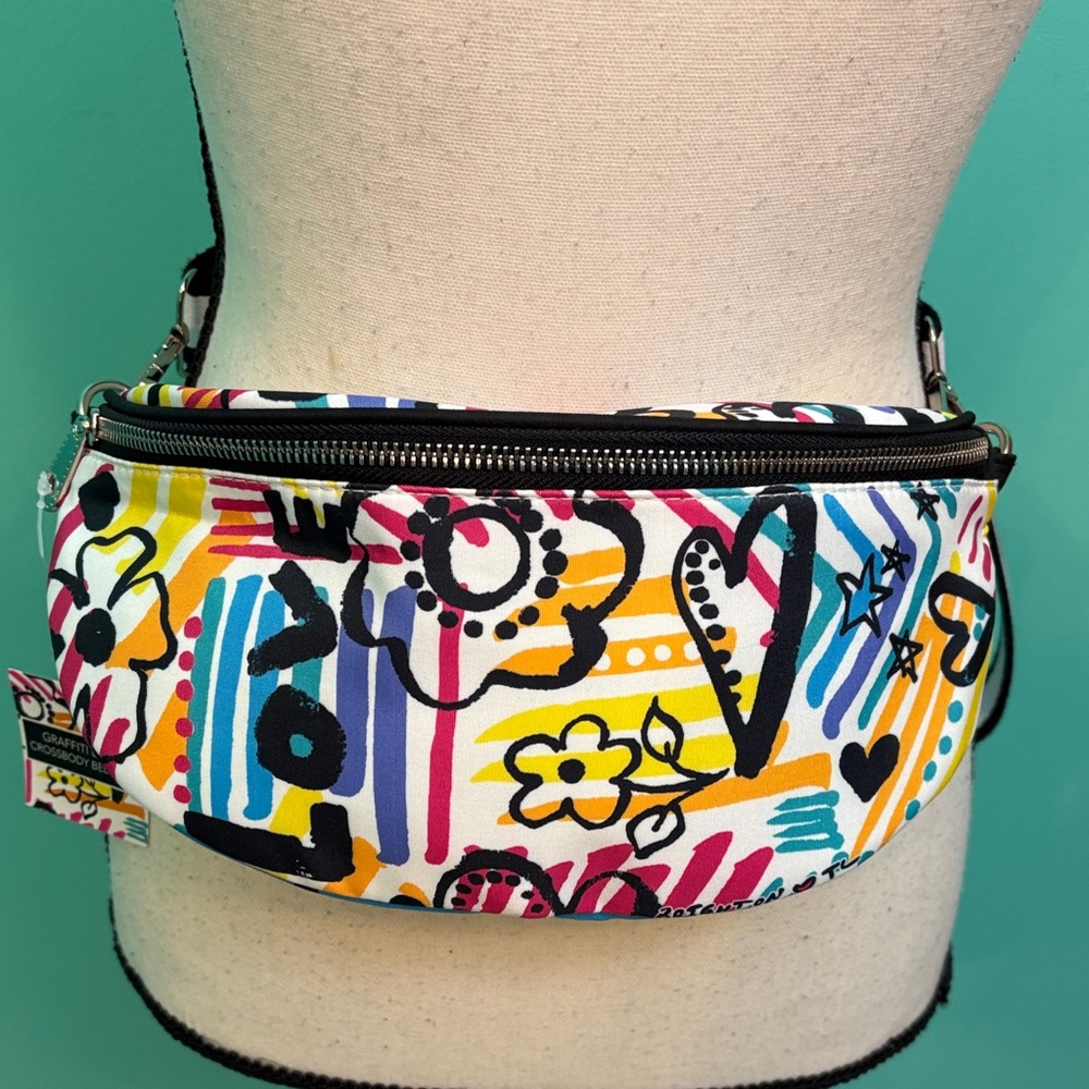 Brighton Colorful Graphic Crossbody Bag - Picture 6 of 12